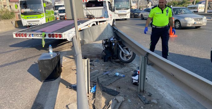 Körfez’de Motosiklet Sürücüsü Hayatını Kaybetti