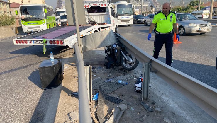Körfez’de Motosiklet Sürücüsü Hayatını Kaybetti