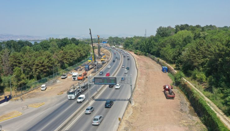 Başiskele Kavşağı’nda Çalışmalar Sürüyor