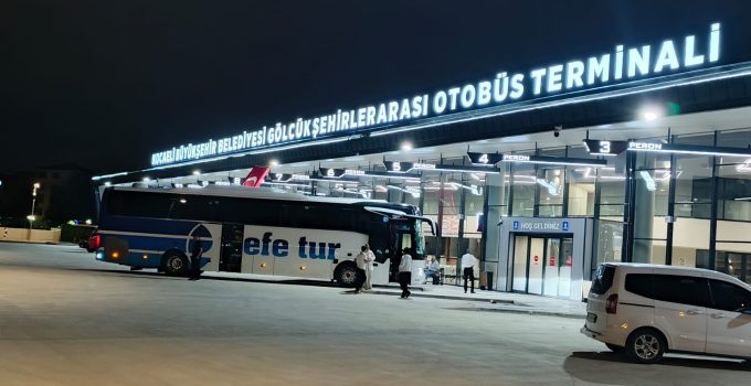 Gölcük Terminali’nde ilk sefer İzmir’e