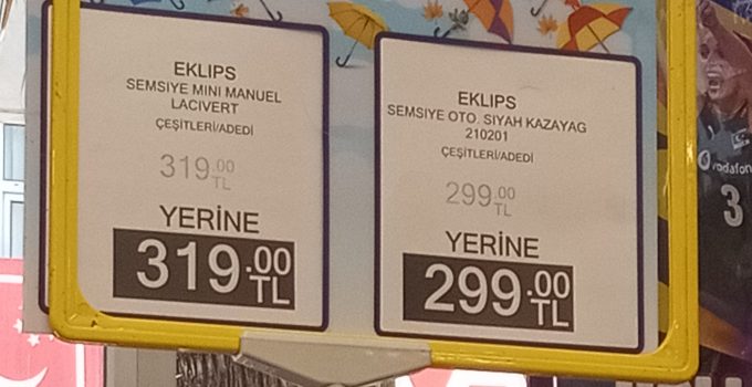 Çayırova’daki Gratis Mağazasında “İndirimli” Fiyat Etiketi Şaşırttı!