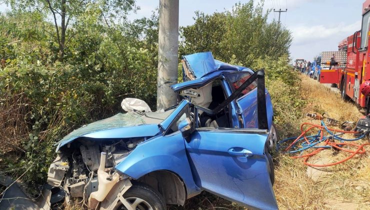Direksiyon Başındaki 14 Yaşındaki Çocuk ve Kardeşi Hayatını Kaybetti