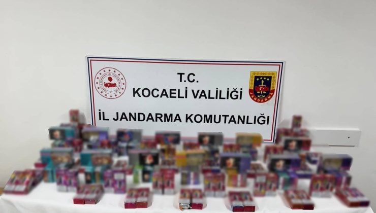 Kocaeli’de 6 Milyon TL’lik Kaçak Mal Ele Geçirildi