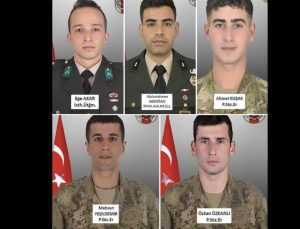 Pençe-Kilit Harekâtı Bölgesinde Acı Haber: 5 Asker Şehit Oldu