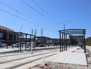 Alikahya Stadyum Tramvay Hattı’nda yoğun mesai