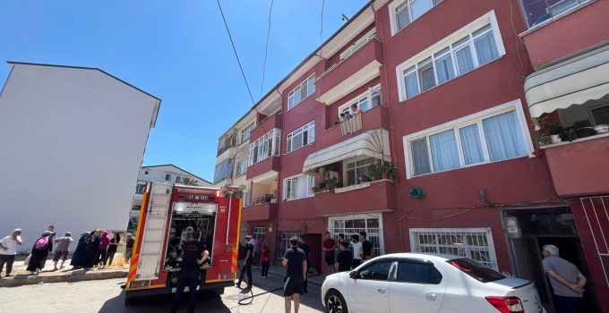 Körfez’de Mutfakta Çıkan Yangın Korkuttu!