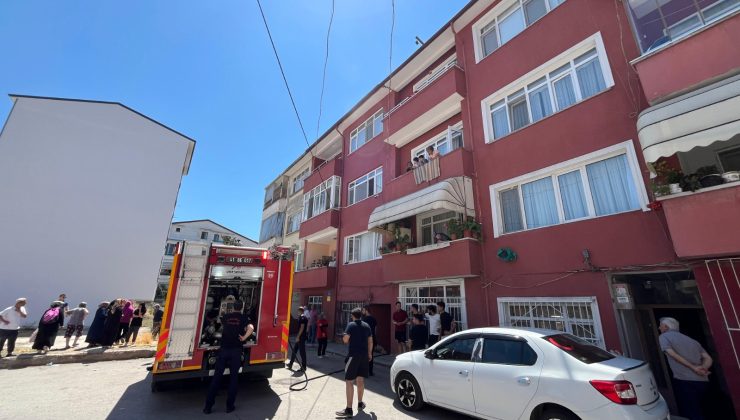 Körfez’de Mutfakta Çıkan Yangın Korkuttu!