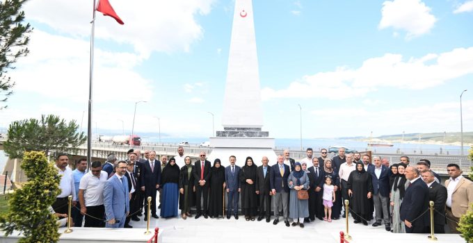 Diliskelesi Şehitlik Anıtı Törenle Açıldı