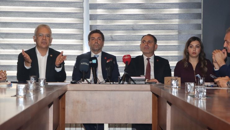 CHP Kocaeli’de 3 Günlük Saha Çalışması Başlattı