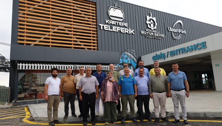 Büyükşehir, muhtarlara projeleri gezdirdi