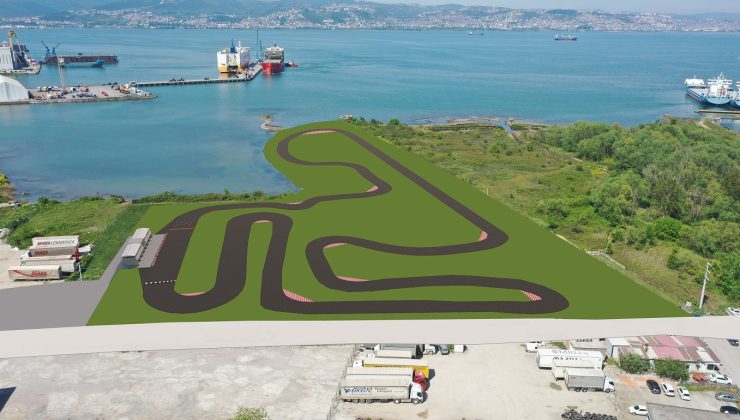 Başiskele Motorcu Eğitim Pisti İçin İlk Kazma Vuruldu