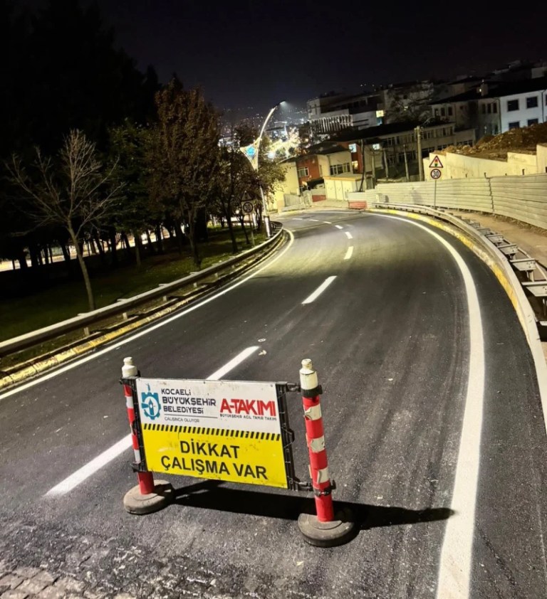 Kocaeli Santral Rampası’ndaki Çalışmalar Tamamlandı!