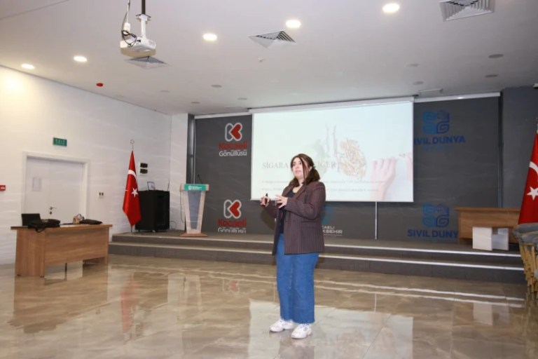 Kocaeli’de Sigara Bırakma Eğitimi Başladı!