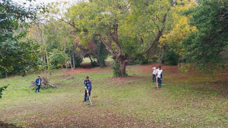Darıca Millet Bahçesi’nde temizlik seferberliği!