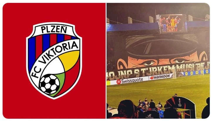 Viktoria Plzen’den Pankart Açıklaması!