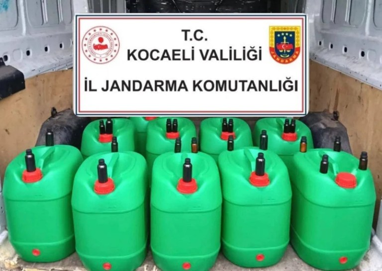Gebze’de Kaçak İçki Operasyonu!