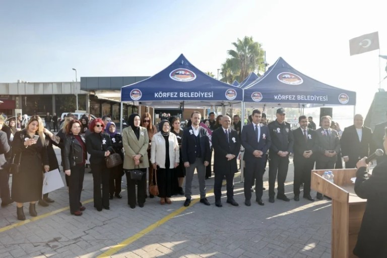 Körfez’de Kadına Şiddete Karşı Etkinlik Düzenlendi!