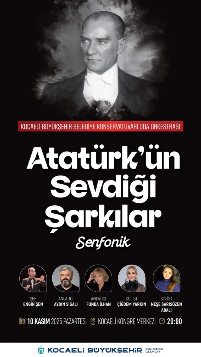 Kocaeli’de Oda Orkestrası, Büyük Önder İçin Çalacak!