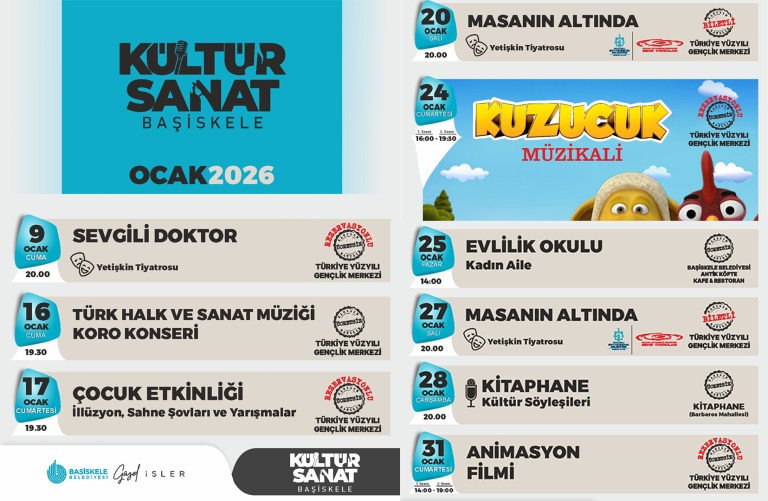 Başiskele, 2026’ya Kültür ve Sanatla Merhaba Diyor!