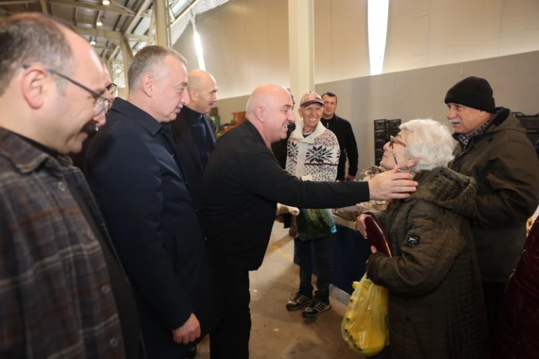Darıca’da Başkanlar Pazarcı Esnafıyla Buluştu!