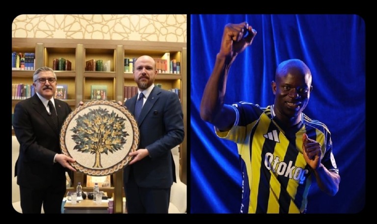 Bilal Erdoğan’dan Fenerbahçe’ye Destek!