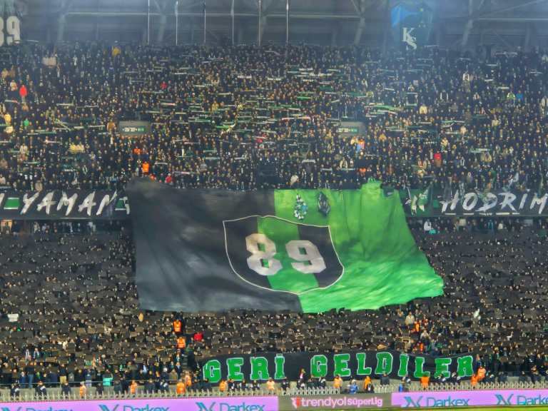 Kocaelispor Taraftarından Muhteşem Destek!