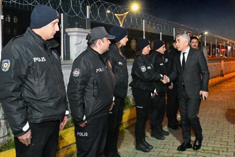 Kocaeli Emniyet Müdürü Karaduman polis merkezlerini denetledi