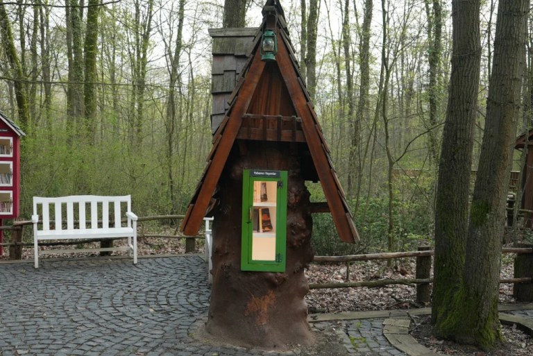 Ormanya’daki Orman Kütüphanesi okurların gözdesi