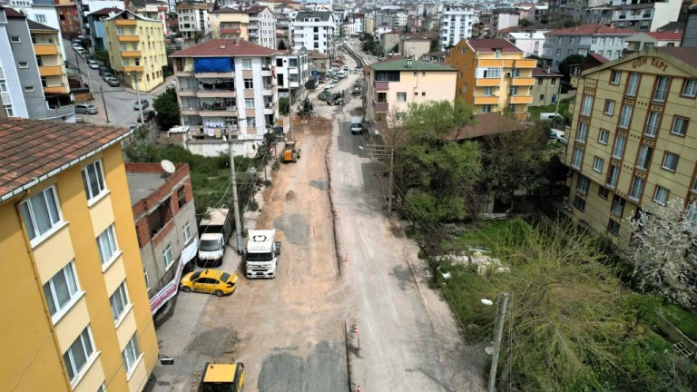 Çayırova’nın Prestij Caddesi Yenileniyor