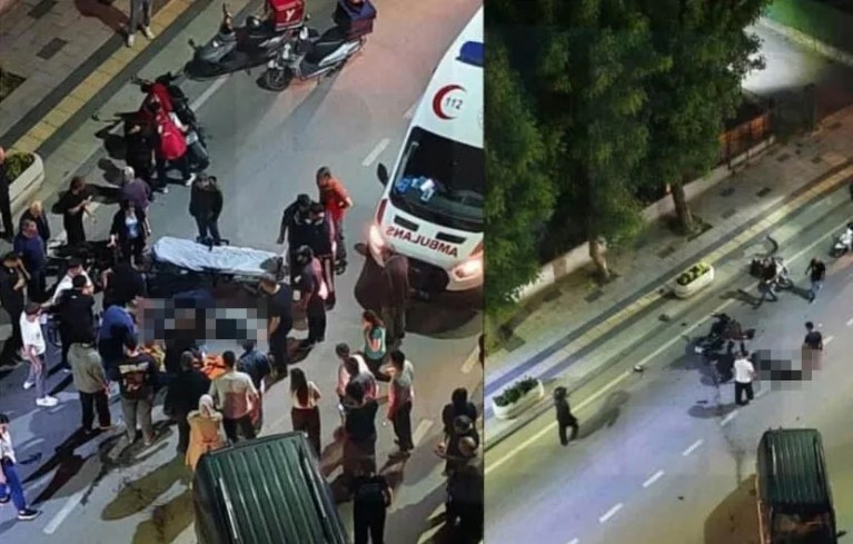 Kocaeli’de devrilen motosikletin sürücüsü hayatını kaybetti